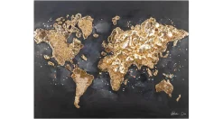 Handgemaltes Gemälde 'Reise um die Welt' 100x75cm | inkl. Echtheitszertifikat