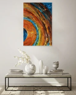 Handgemaltes Gemälde 'Reise zum Jupiter' 60x90cm | inkl. Echtheitszertifikat