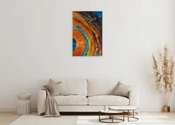 Handgemaltes Gemälde 'Reise zum Jupiter' 60x90cm | inkl. Echtheitszertifikat