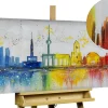 Handgemaltes Gemälde 'Reunited Capital' 120x60cm | inkl. Echtheitszertifikat