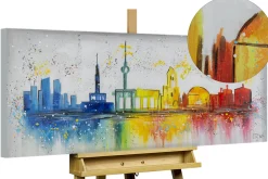 Handgemaltes Gemälde 'Reunited Capital' 120x60cm | inkl. Echtheitszertifikat