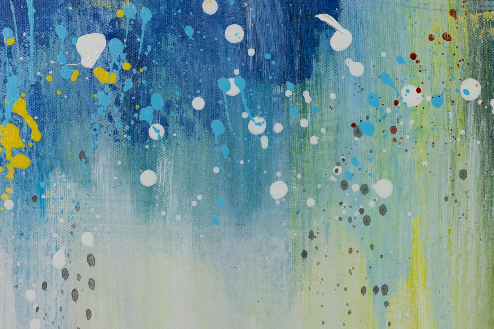 Handgemaltes Gemälde 'Reunited Capital' 120x60cm | inkl. Echtheitszertifikat