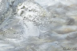 Handgemaltes Gemälde 'Rhythm of the Sea' 120x60cm | inkl. Echtheitszertifikat