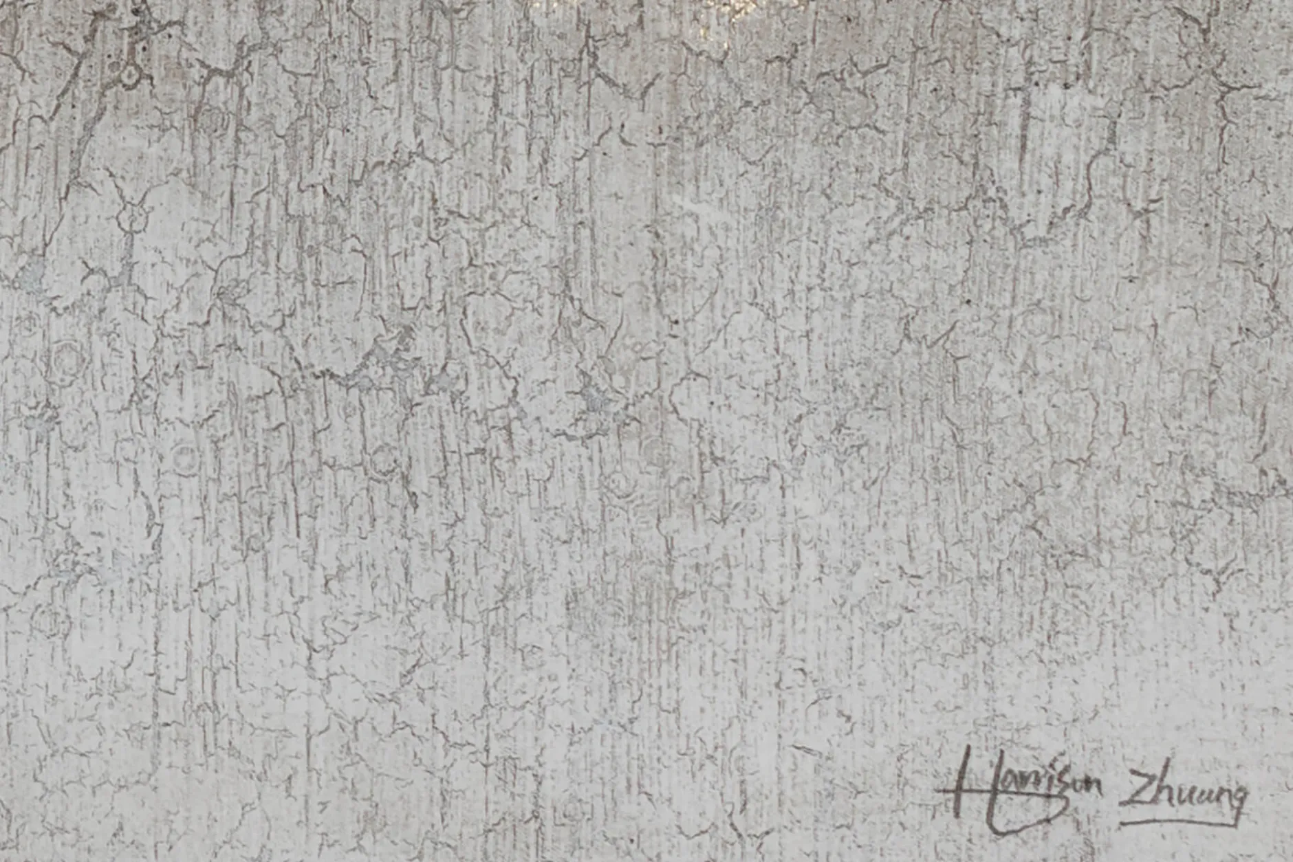 Handgemaltes Gemälde 'Riddle of the Fog' 150x50cm | inkl. Echtheitszertifikat
