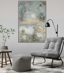 Handgemaltes Gemälde 'Rockpool Impressions' 80x120cm | inkl. Echtheitszertifikat