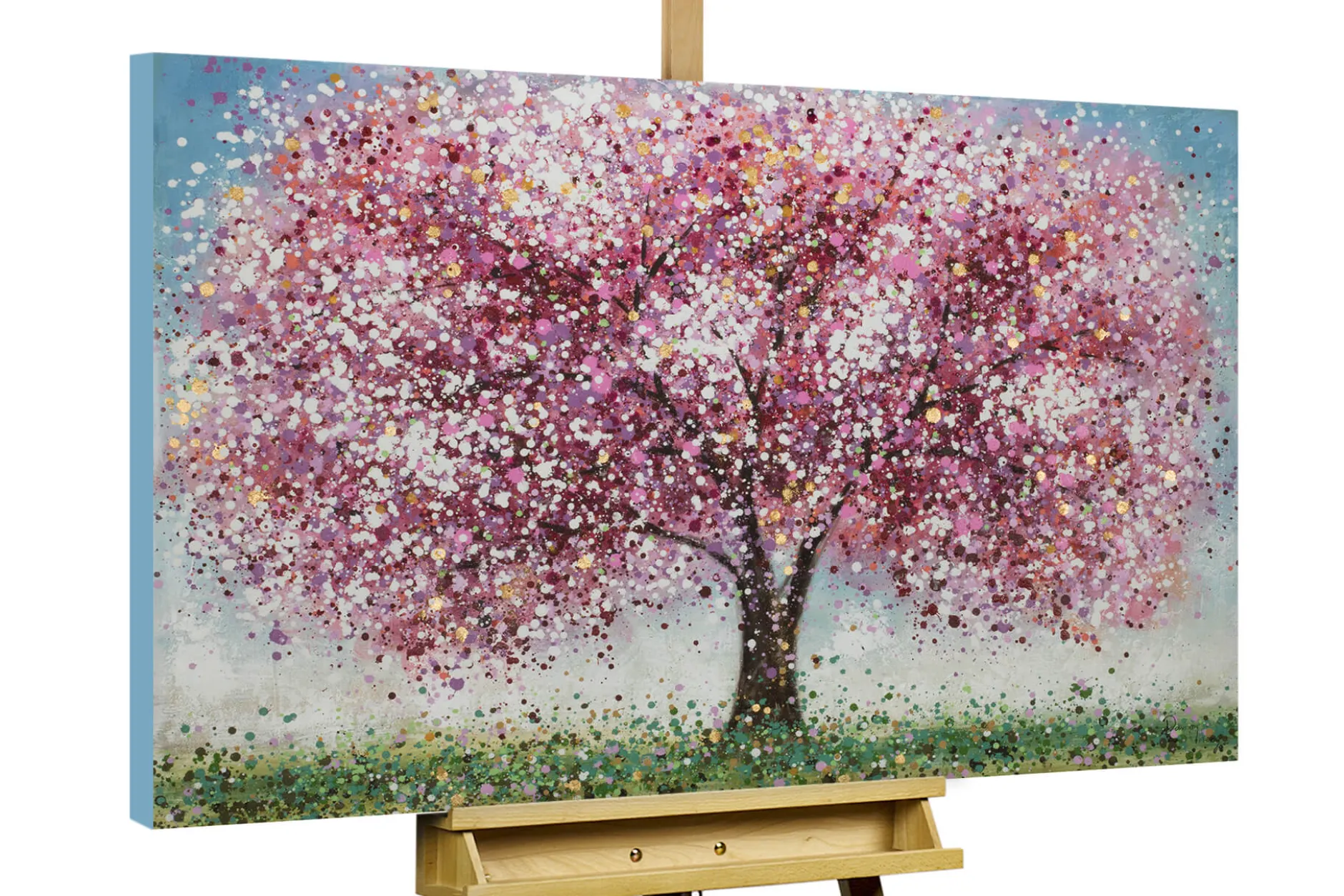 Handgemaltes Gemälde 'Rooted Spirit' 120x80cm | inkl. Echtheitszertifikat