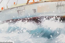 Handgemaltes Gemälde 'Ruf des Abenteuers' 150x50cm | inkl. Echtheitszertifikat
