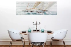 Handgemaltes Gemälde 'Ruf des Abenteuers' 150x50cm | inkl. Echtheitszertifikat