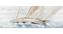 Handgemaltes Gemälde 'Ruf des Abenteuers' 150x50cm | inkl. Echtheitszertifikat