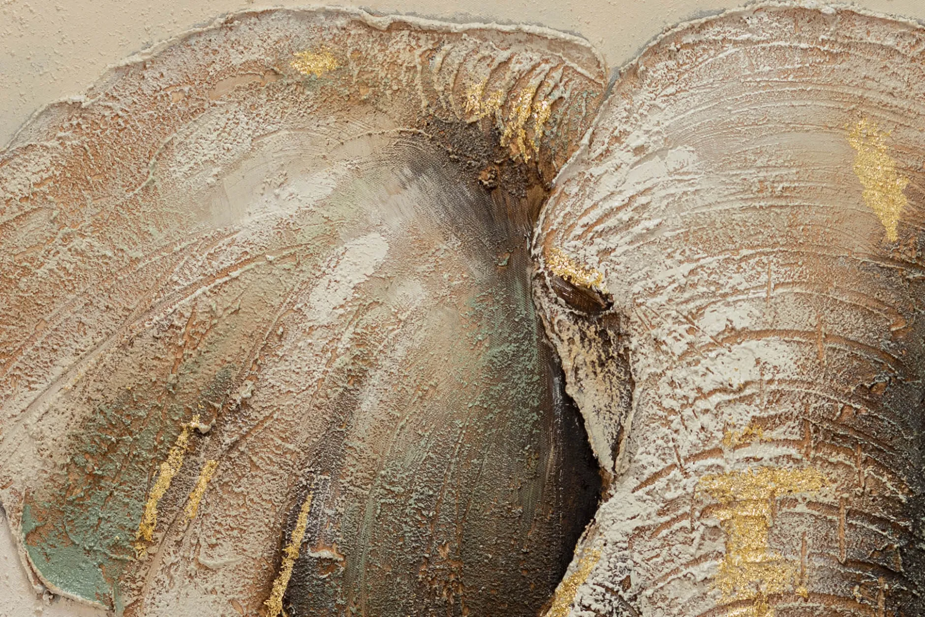 Handgemaltes Gemälde 'Ruhiger Riese' 90x60cm | inkl. Echtheitszertifikat