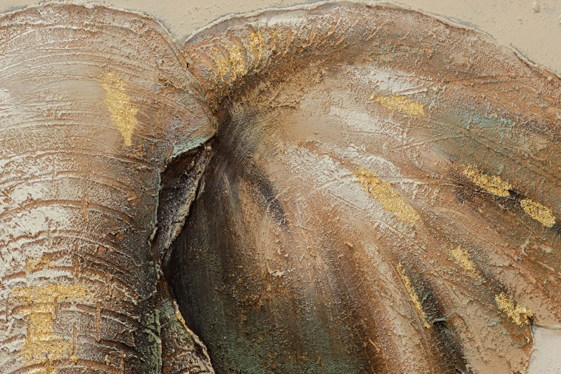 Handgemaltes Gemälde 'Ruhiger Riese' 90x60cm | inkl. Echtheitszertifikat
