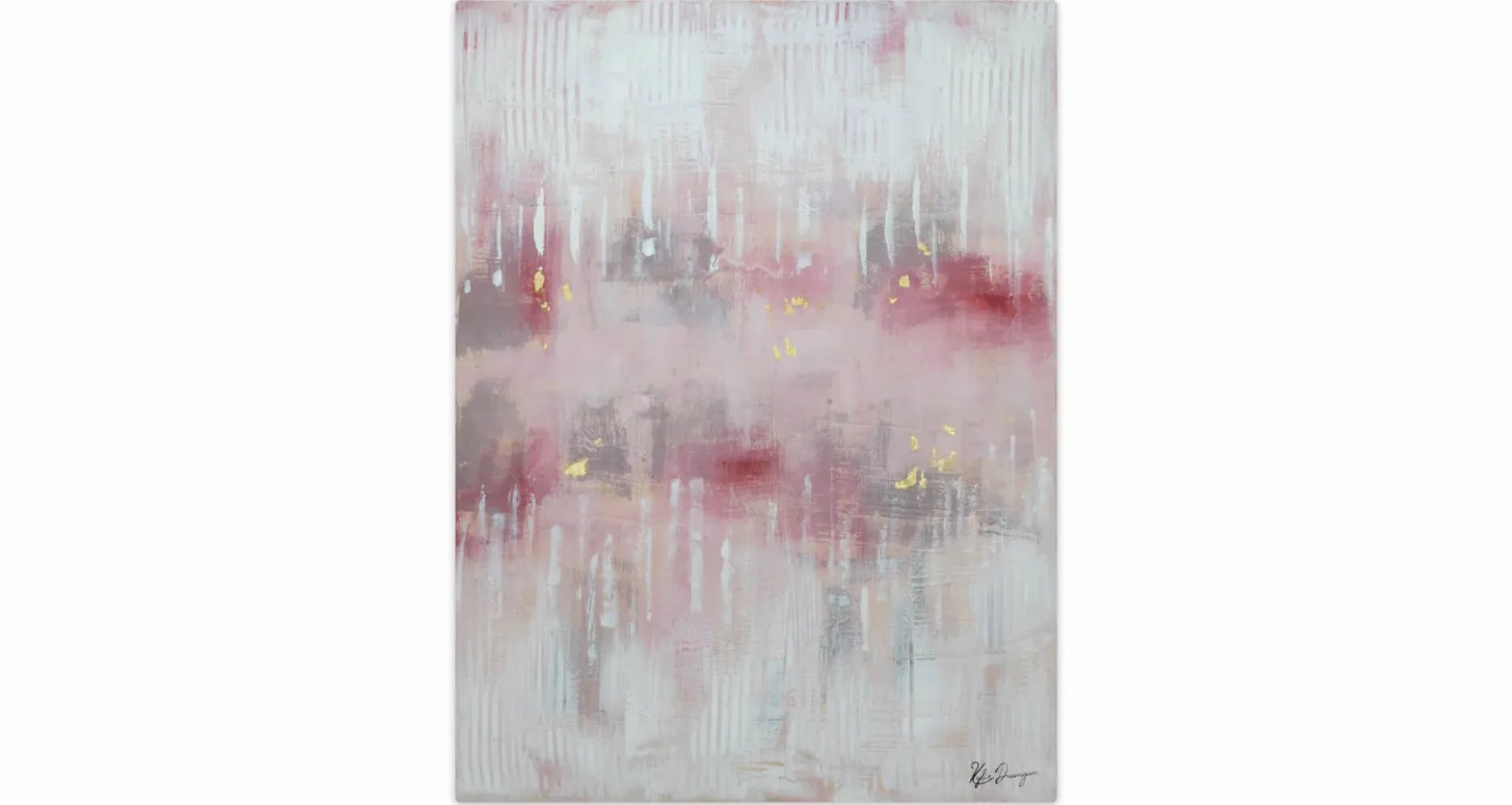 Handgemaltes Gemälde 'Sanfte Liebe' 75x100cm | inkl. Echtheitszertifikat