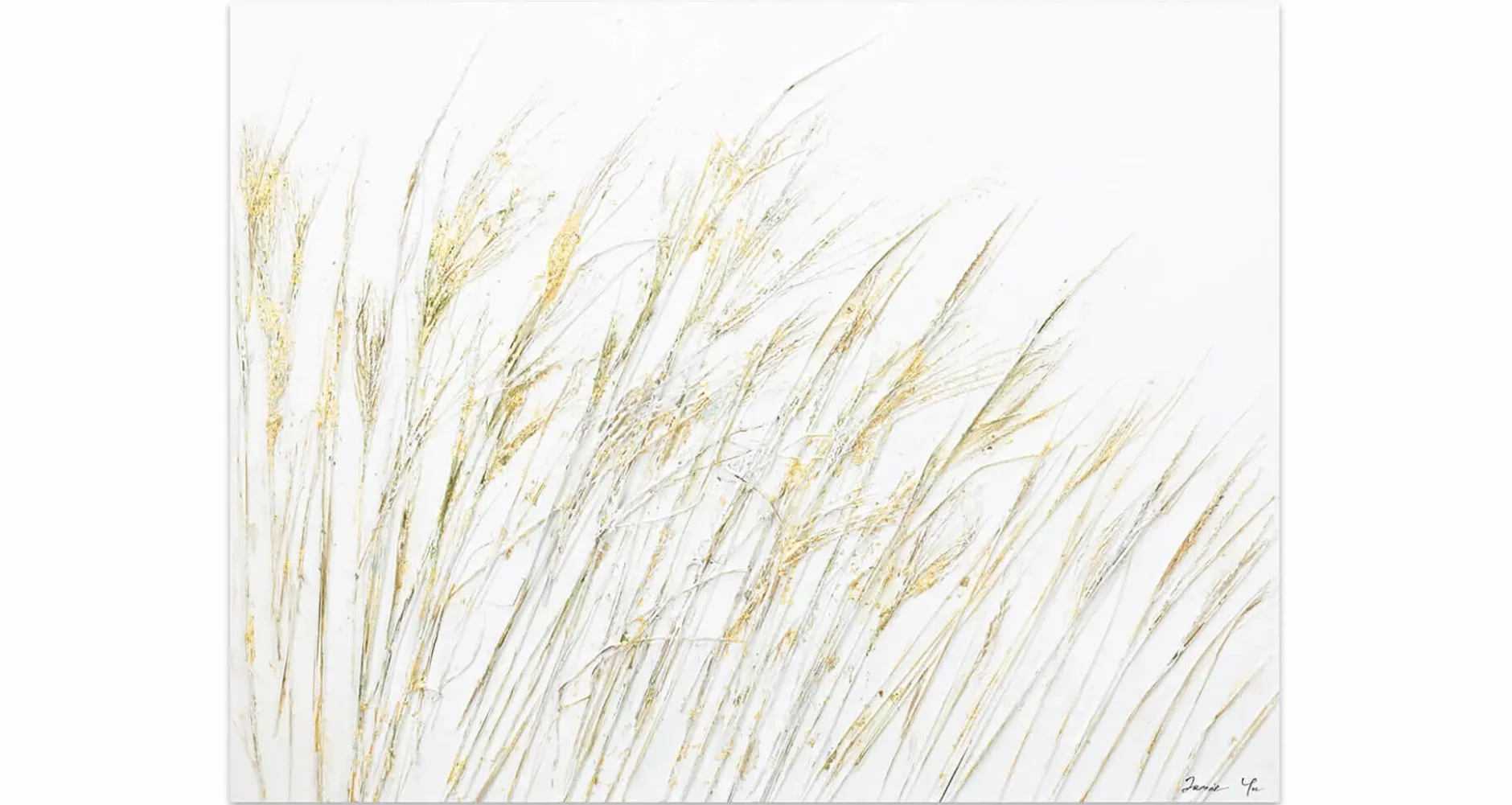 Handgemaltes Gemälde 'Sanftes Windspiel' 100x75cm | inkl. Echtheitszertifikat
