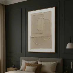 Handgemaltes Gemälde 'Sanftes Echo' | Echtheitszertifikat inklusive