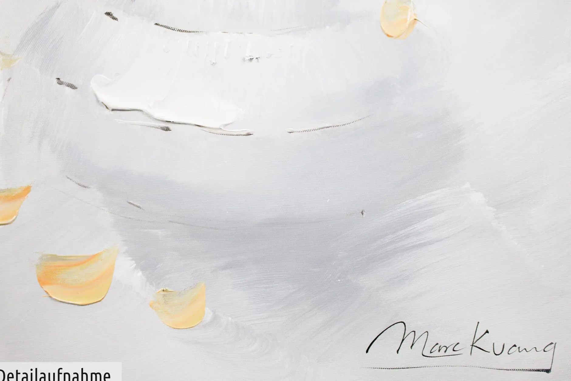 Handgemaltes Gemälde 'Sanftmut der Natur' 40x120cm | inkl. Echtheitszertifikat