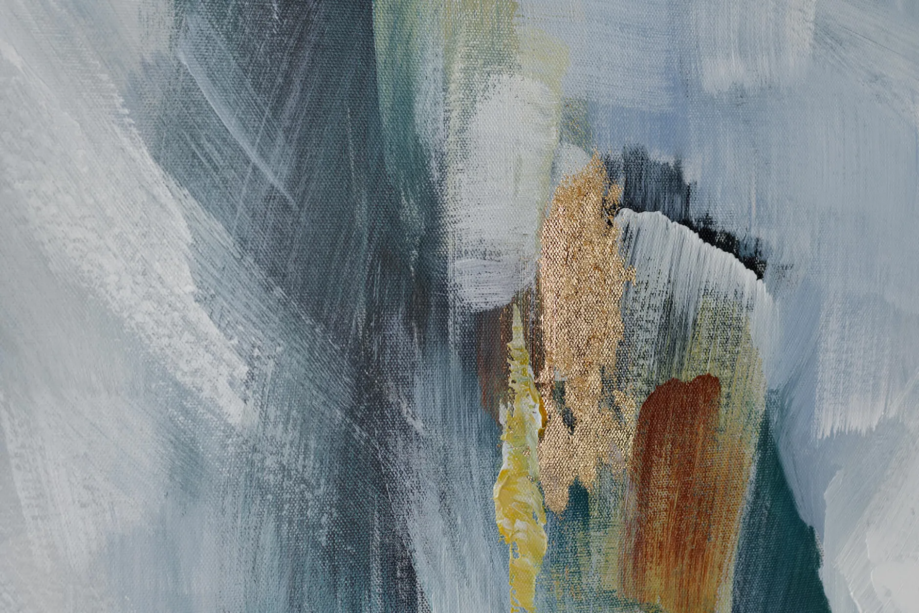 Handgemaltes Gemälde 'Schatz von Atlantis' 75x100cm | inkl. Echtheitszertifikat