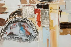 Handgemaltes Gemälde 'Schwerelose Zeit' 150x50cm | inkl. Echtheitszertifikat