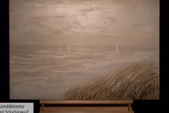 Handgemaltes Gemälde 'Sehnsucht nach Meer' 90x60cm | inkl. Echtheitszertifikat