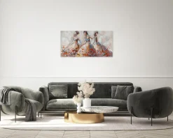 Handgemaltes Gemälde 'Sensuous Dance' 100x50cm | inkl. Echtheitszertifikat