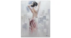 Handgemaltes Gemälde 'Señorita' 80x100cm | inkl. Echtheitszertifikat