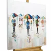 Handgemaltes Gemälde 'Süße Regengüsse' 80x80cm | inkl. Echtheitszertifikat
