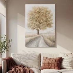 Handgemaltes Gemälde 'Serenity in Nature' 60x90cm | inkl. Echtheitszertifikat