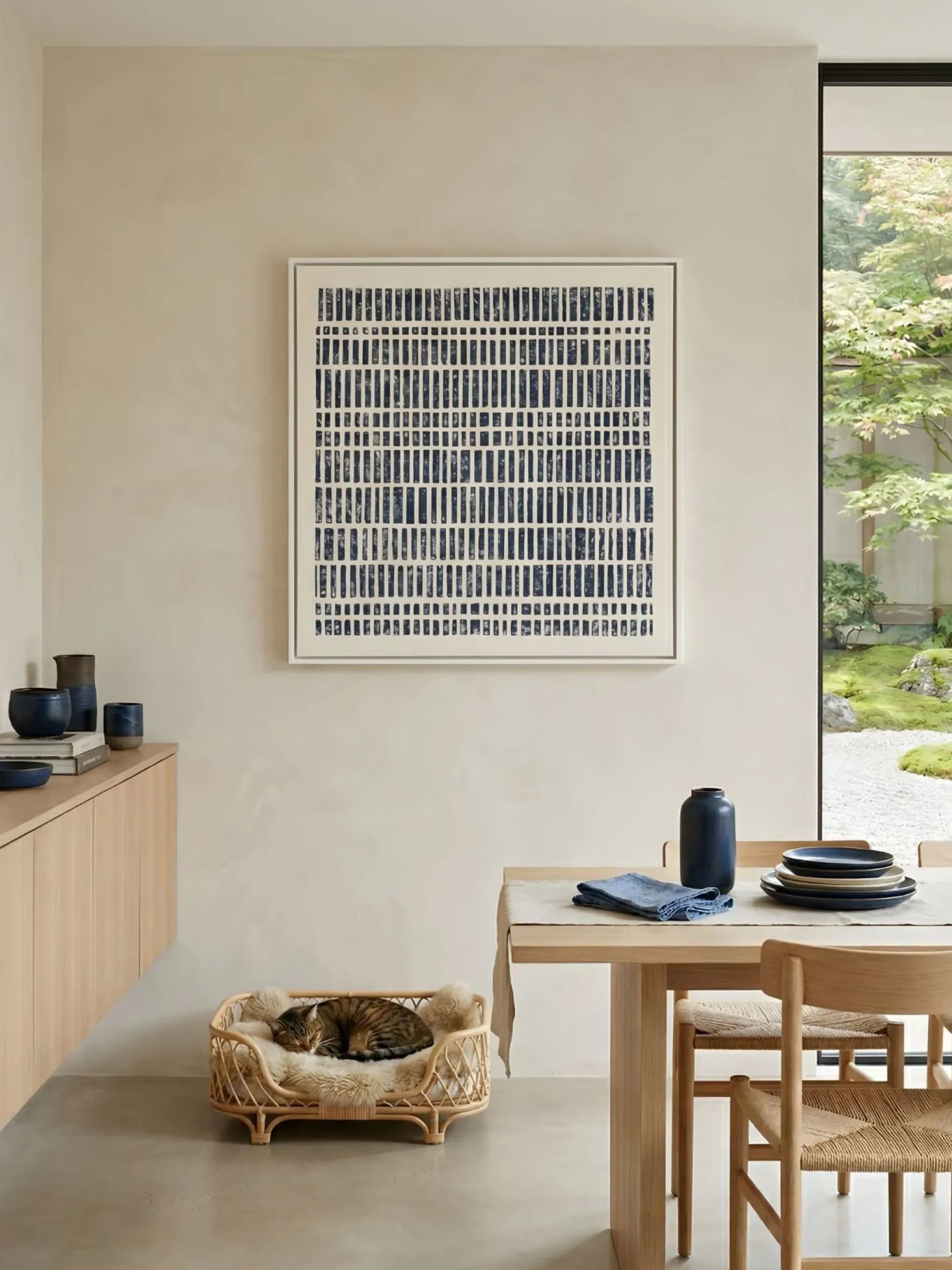 Handgemaltes Gemälde 'Shadow Sequence' 60x60cm | inkl. Echtheitszertifikat