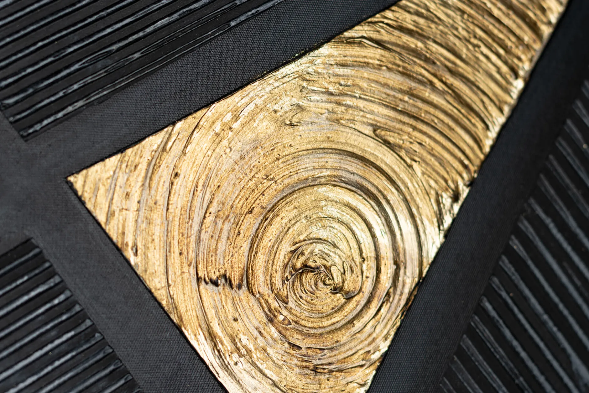 Handgemaltes Gemälde 'Shimmering Centre' 80x80cm | inkl. Echtheitszertifikat