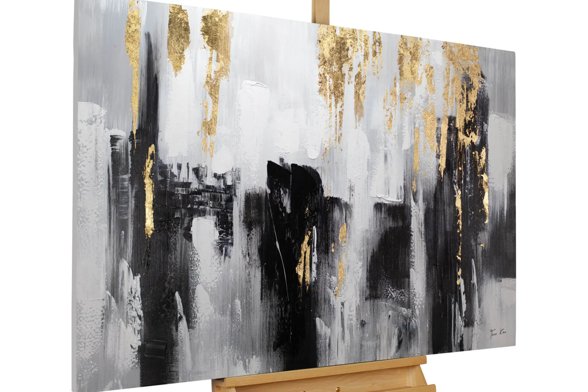 Handgemaltes Gemälde 'Shooting Upwards' 120x80cm | inkl. Echtheitszertifikat