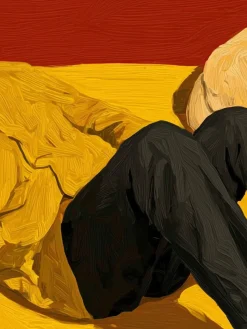 Handgemaltes Gemälde 'Sicher in der Stille' | Echtheitszertifikat inklusive
