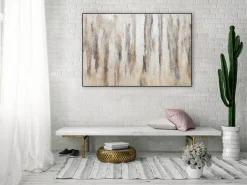 Handgemaltes Gemälde 'Silver Antre' 120x80cm | inkl. Echtheitszertifikat