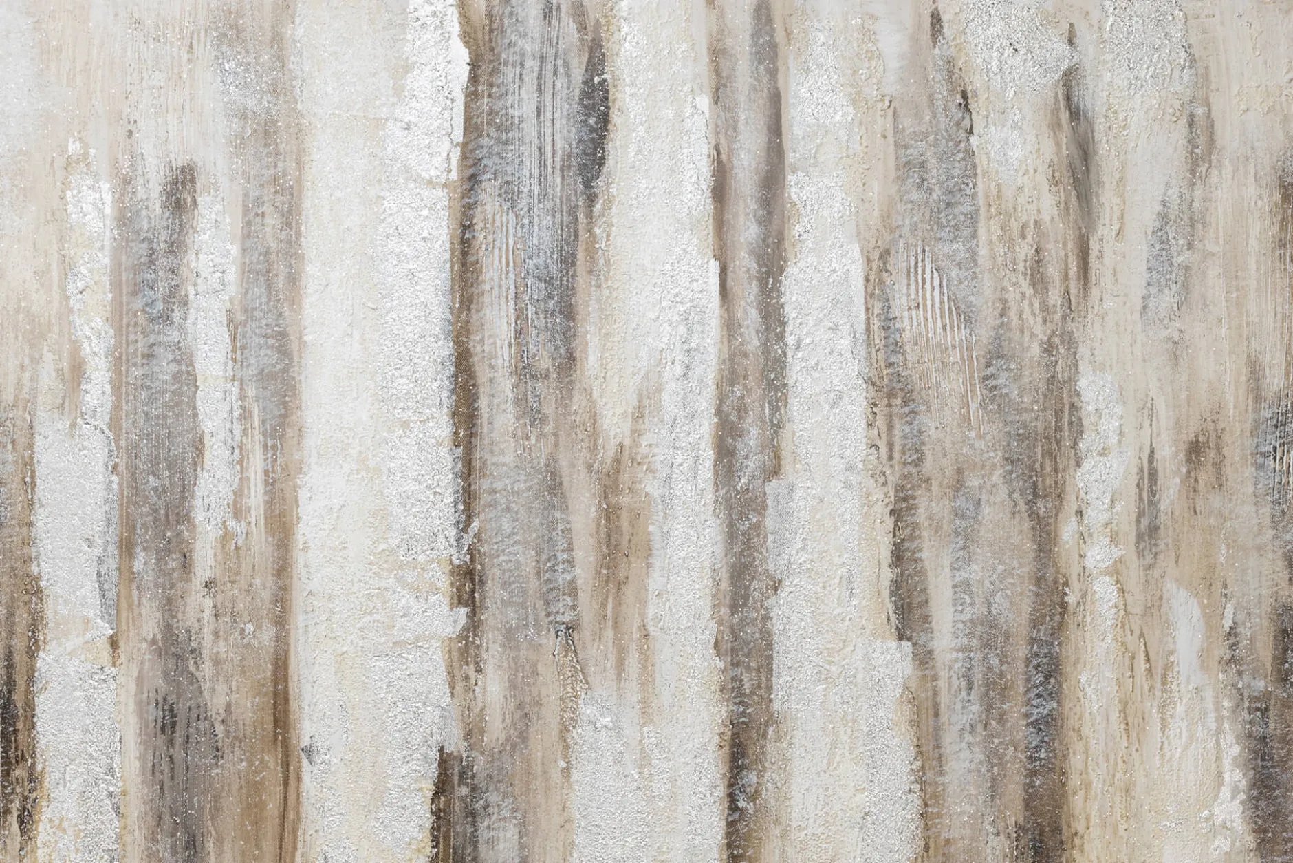 Handgemaltes Gemälde 'Silver Antre' 120x80cm | inkl. Echtheitszertifikat