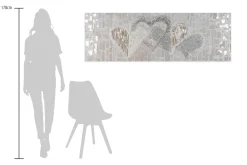 Handgemaltes Gemälde 'Simply Love' 150x50cm | inkl. Echtheitszertifikat