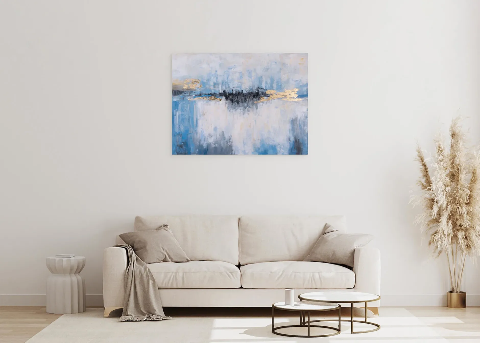 Handgemaltes Gemälde 'Sinfonie des Meeres' 100x75cm | inkl. Echtheitszertifikat