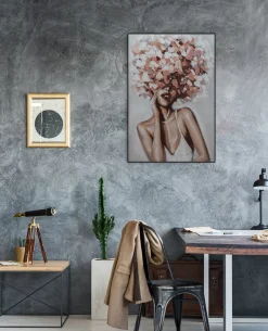 Handgemaltes Gemälde 'Sinnlicher Moment' 60x90cm | inkl. Echtheitszertifikat