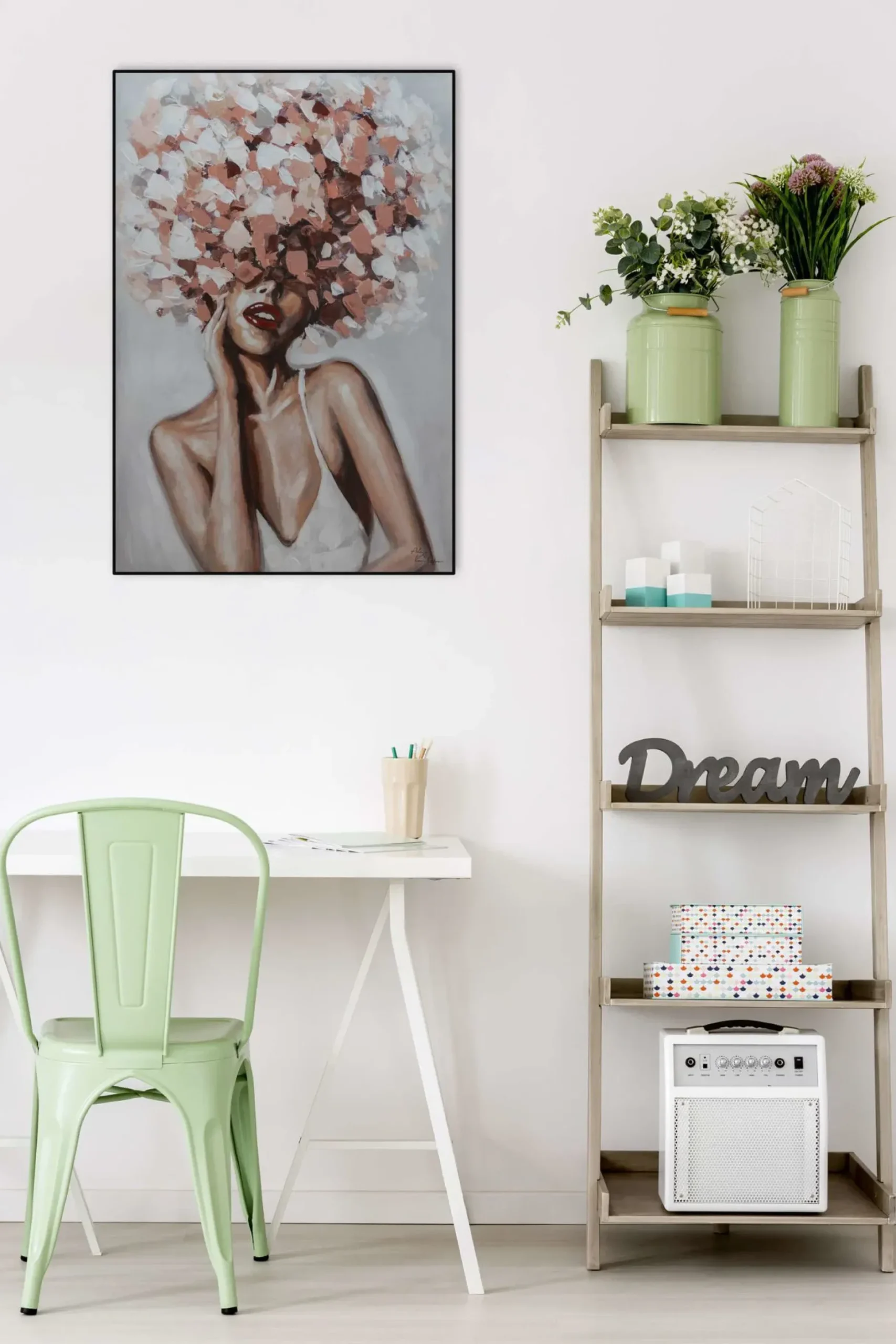 Handgemaltes Gemälde 'Sinnlicher Moment' 60x90cm | inkl. Echtheitszertifikat