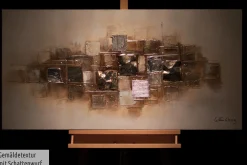 Handgemaltes Gemälde 'Slick as a Brick' 120x60cm | inkl. Echtheitszertifikat