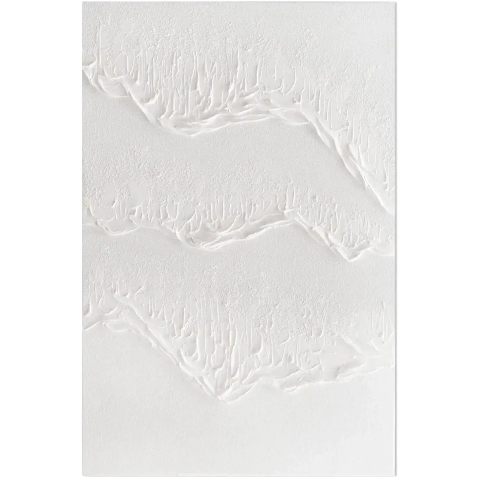 Handgemaltes Gemälde 'Snow-capped' 60x90cm | inkl. Echtheitszertifikat