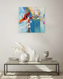Handgemaltes Gemälde 'Somewhere in Wonderland' 80x80cm | inkl. Echtheitszertifikat