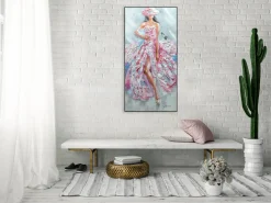 Handgemaltes Gemälde 'Sommer auf der Haut' 60x120cm | inkl. Echtheitszertifikat