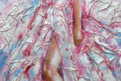 Handgemaltes Gemälde 'Sommer auf der Haut' 60x120cm | inkl. Echtheitszertifikat