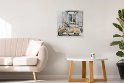 Handgemaltes Gemälde 'Sommer in Italien' 60x60cm | inkl. Echtheitszertifikat