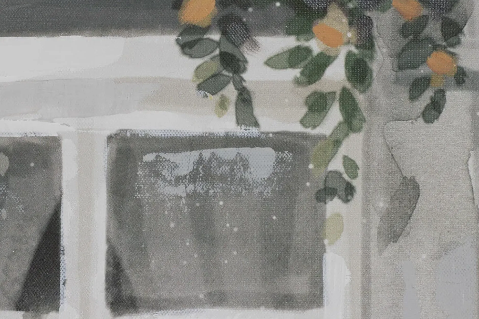 Handgemaltes Gemälde 'Sommer in Italien' 60x60cm | inkl. Echtheitszertifikat