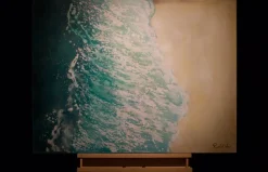 Handgemaltes Gemälde 'Sommer in Ibiza' 100x75cm | inkl. Echtheitszertifikat