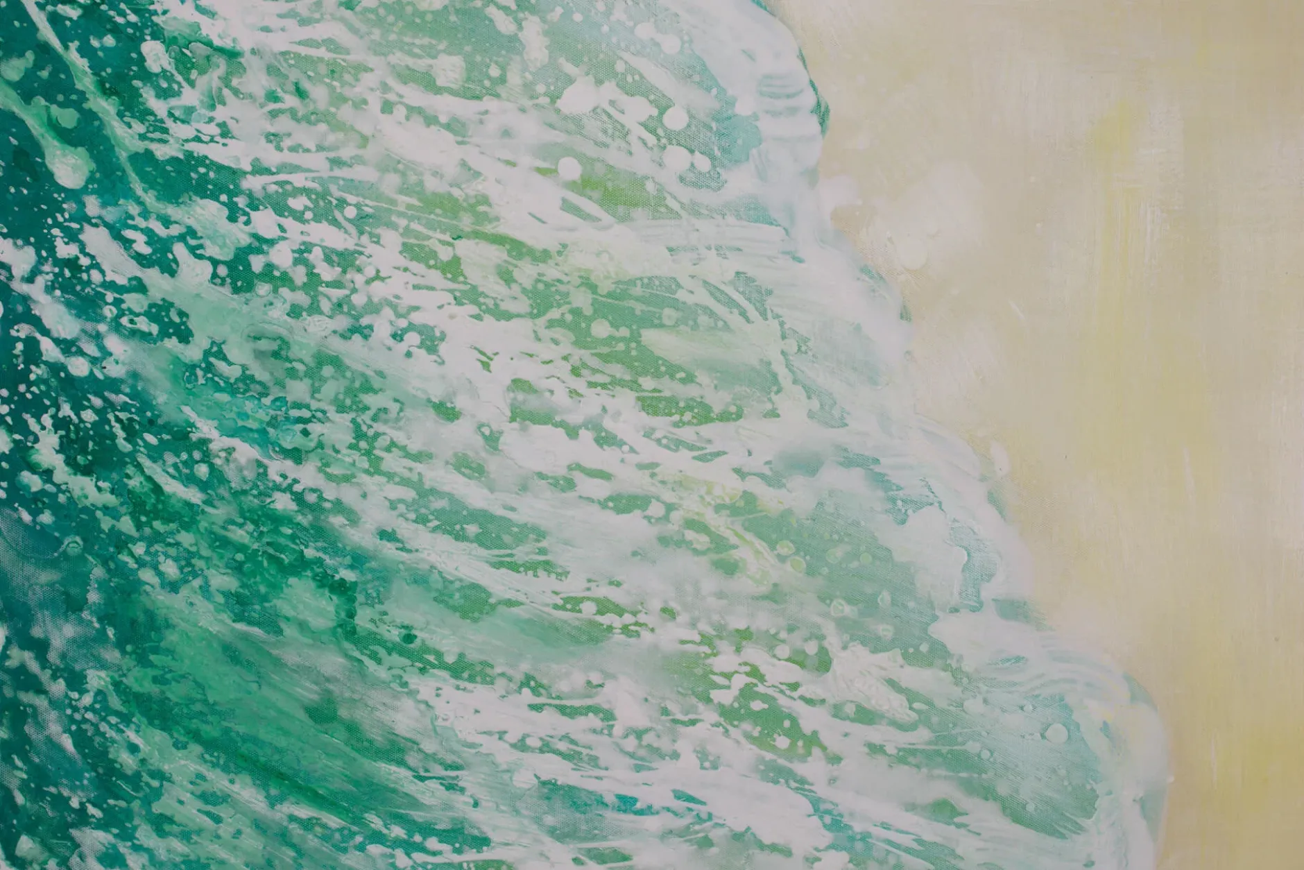 Handgemaltes Gemälde 'Sommer in Ibiza' 100x75cm | inkl. Echtheitszertifikat