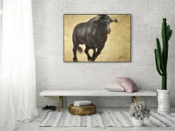 Handgemaltes Gemälde 'Spanisches Blut' 100x70cm | inkl. Echtheitszertifikat