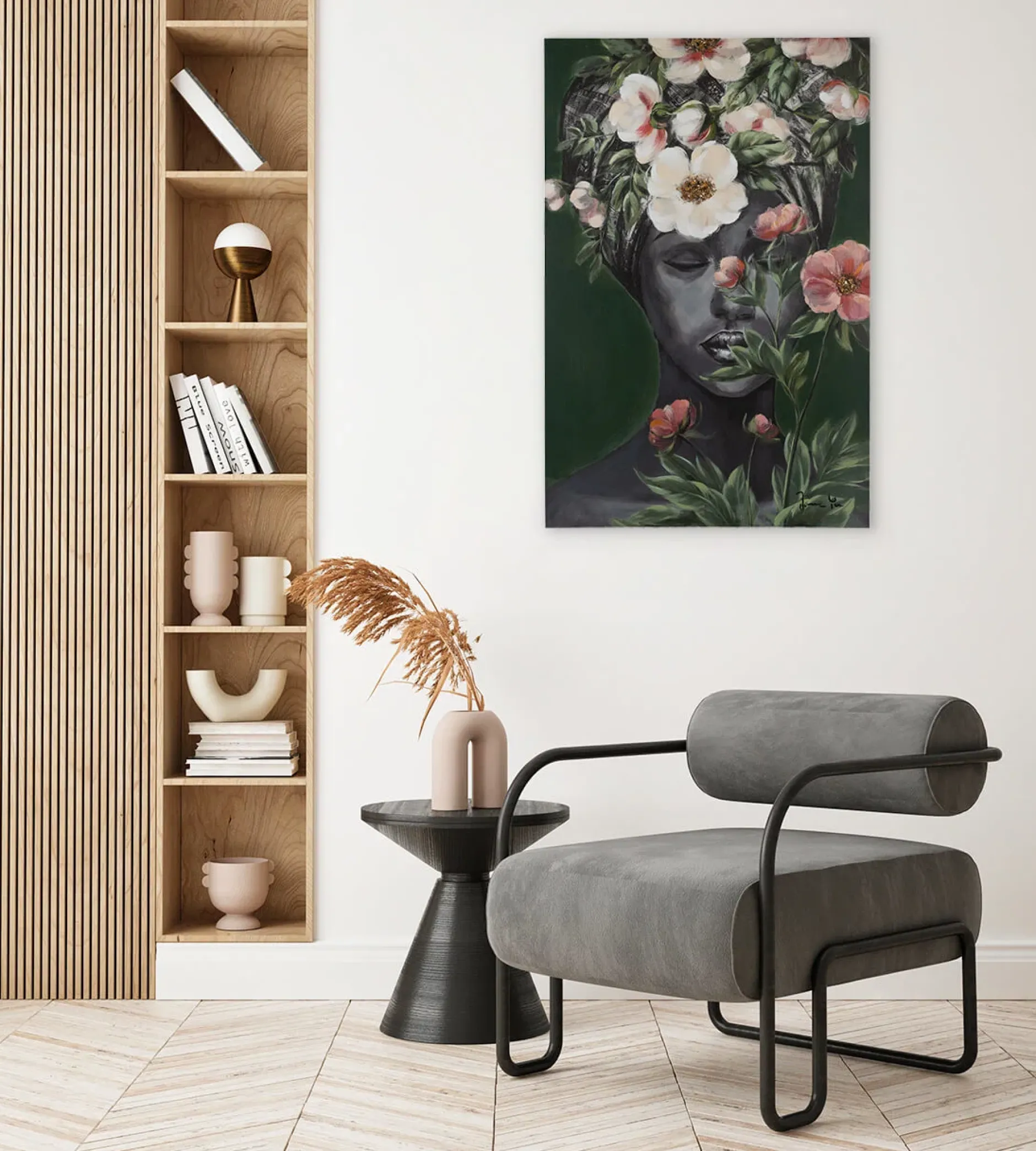 Handgemaltes Gemälde 'Spell of Nature' 60x90cm | inkl. Echtheitszertifikat
