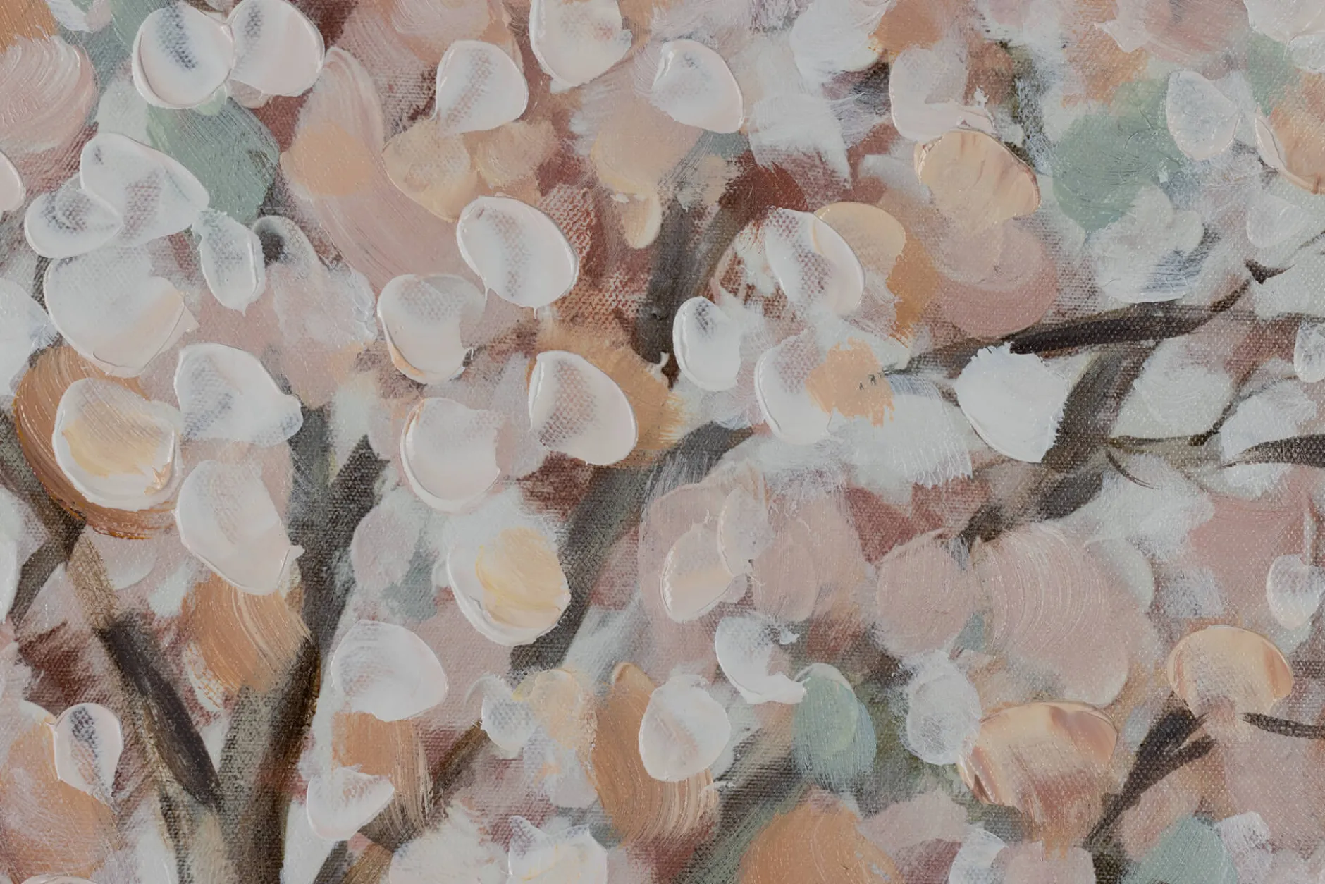 Handgemaltes Gemälde 'Spring Garden' 100x75cm | inkl. Echtheitszertifikat