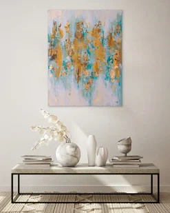 Handgemaltes Gemälde 'Spuren des Himmels' 75x100cm | inkl. Echtheitszertifikat