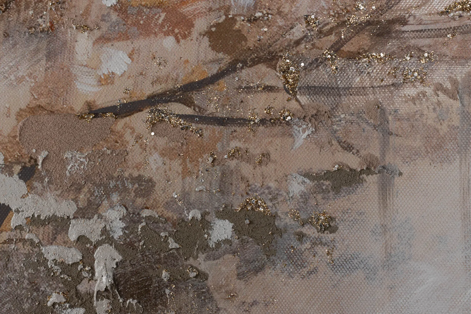 Handgemaltes Gemälde 'Stag in the Brume' 120x60cm | inkl. Echtheitszertifikat